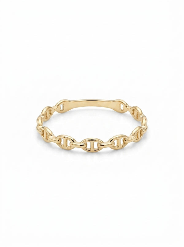 Anillo de oro 14k tipo diseñador Mod LM5411