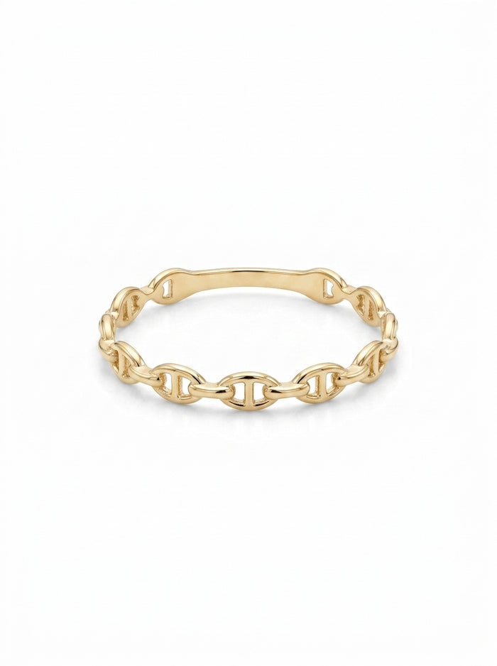 Anillo de oro 14k tipo diseñador Mod LM5411