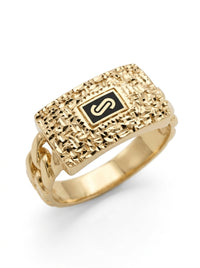 Anillo de oro 14k Mónaco Chain Classic flex mod 5896