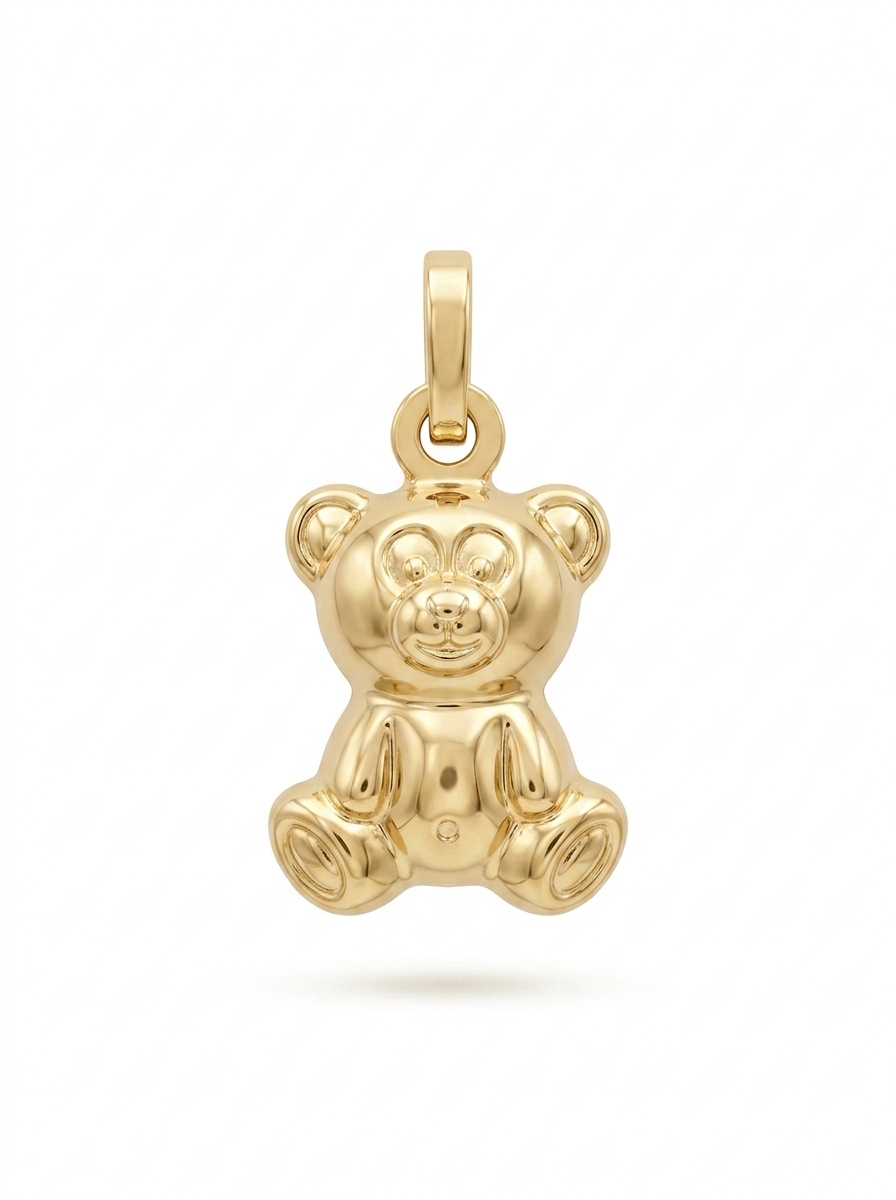 Dije de oro 14k diseño de oso Mod 5502 - 1.5 cm