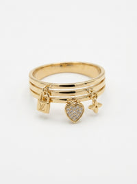 Anillo de oro 14k tipo de diseñador Mod 5779