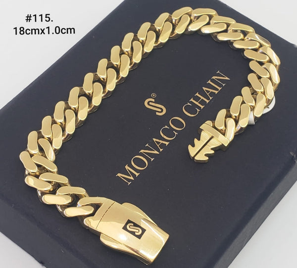 pulsera tejido clásico lisa