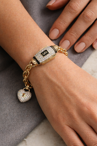Pulsera de oro 14k de diseñador LM5062 18 cm