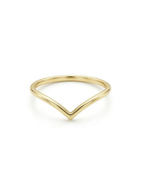 Anillo de oro 14k diseño corona lisa Mod LM549