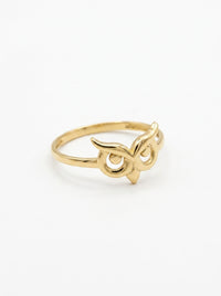Anillo de oro 14k diseño de búho Mod LM5350