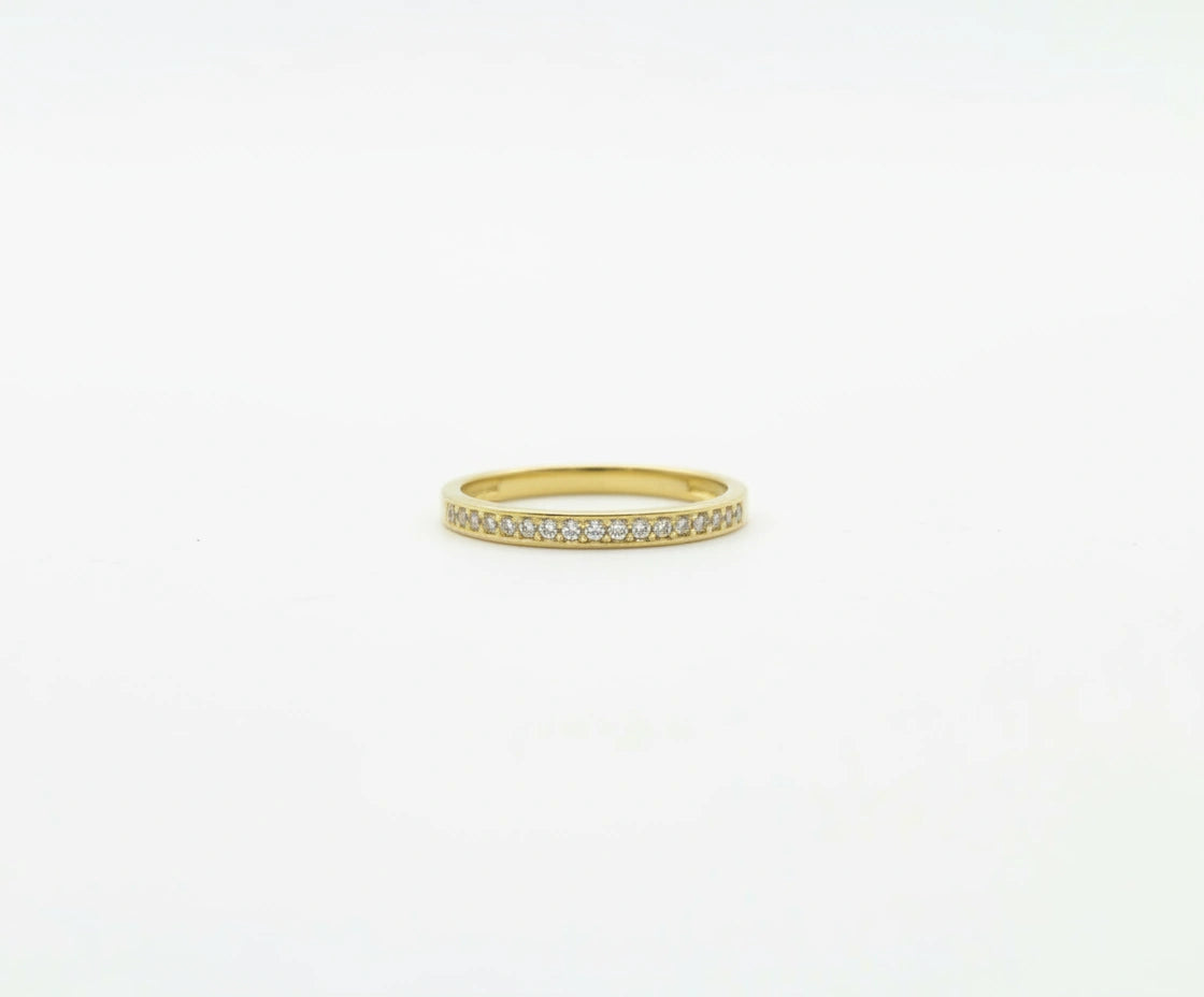 Media churumbela de oro amarillo 14k Mod.7012