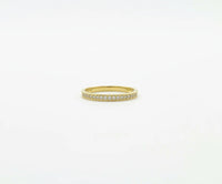 Media churumbela de oro amarillo 14k Mod.7012