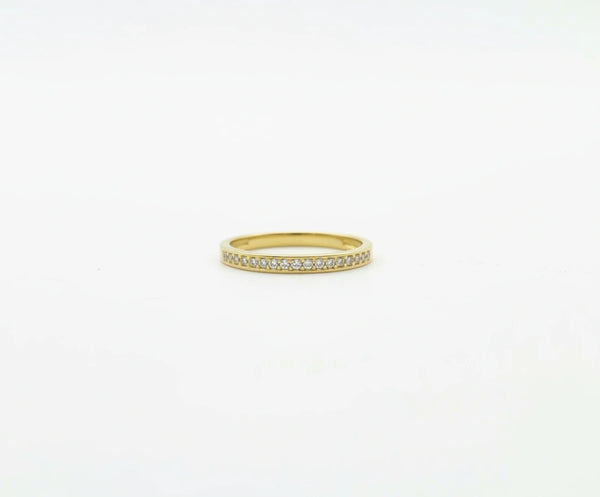 Media churumbela de oro amarillo 14k Mod.7012