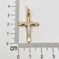 Crucifijo de oro 14k Mod LM5371 - 3 cm