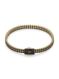 Pulsera de oro 14k diseño Mónaco Chain Aqua 5883- 18 cm x 4mm