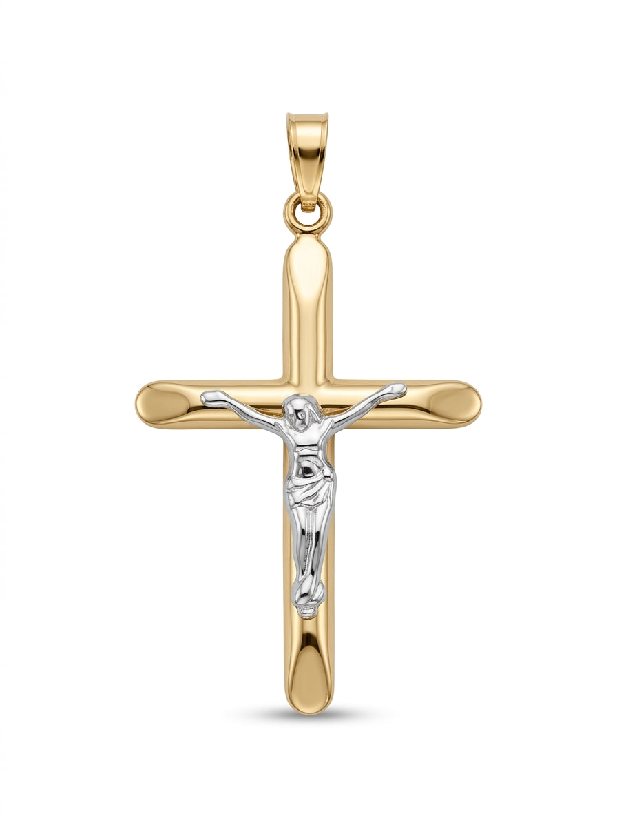 Crucifijo de oro 14k Mod LM5371 - 3 cm