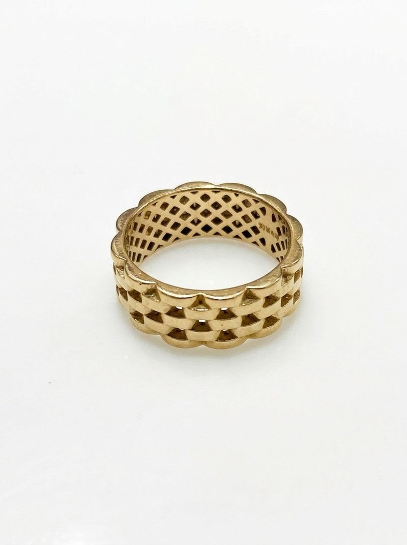 Anillo de oro 14k tipo diseñador Mod 5839