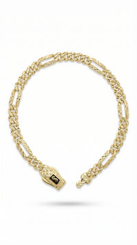 Pulsera de oro 14k de Monaco Chain flex look - 18 cm Mod LM5001