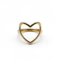 Anillo de oro 14k silueta de corazón Mod. 5039