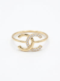 Anillo de oro 14k tipo diseñador Mod 5688