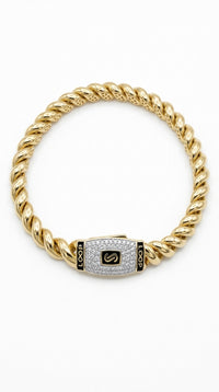Pulsera de oro 14k de diseñador LM5061 18 cm