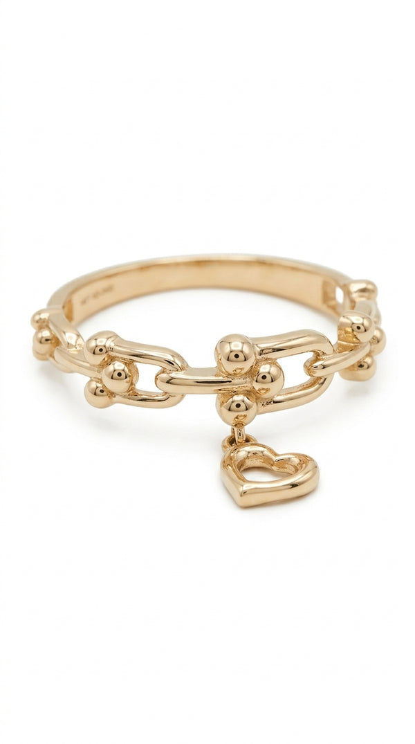 Anillo de oro 14k tipo diseñador Mod. LM5099