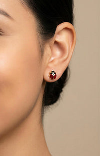Aretes de catarina de oro 14k Mod. 5031 - 5mm