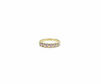 Media churumbela rosa de oro 14k Mod. 2550