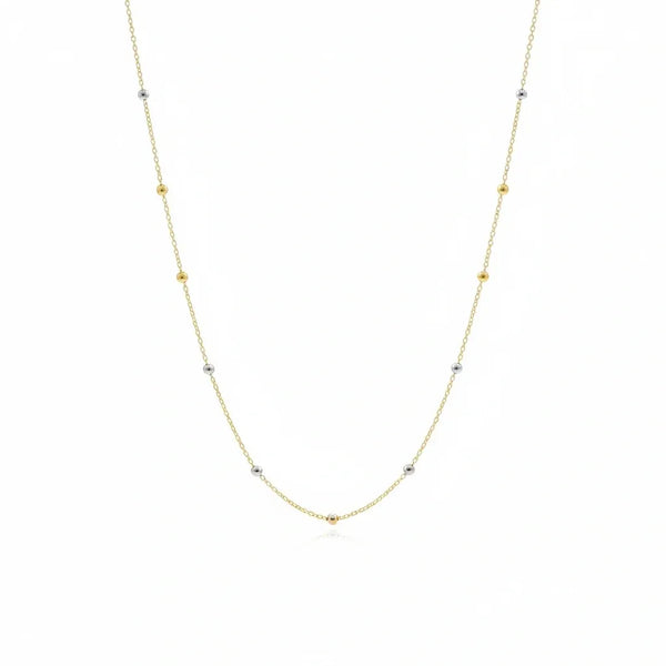 Cadena Viviana de oro florentino 10k 50 cm Mod1025