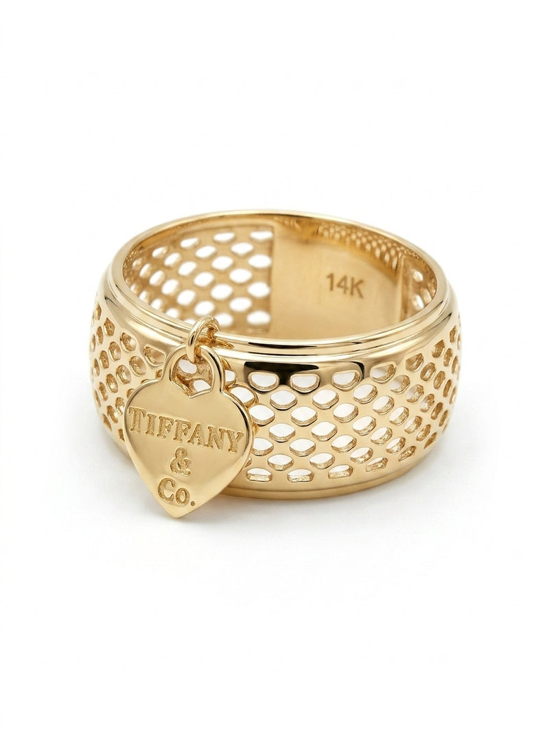 Anillo de oro 14k tipo diseñador Mod 5770