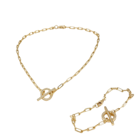 Set de diseñador de oro 14k Mod. 144518