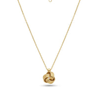 Gargantilla de oro 14k diseño de nudo Mod 5536 - 45 cm