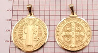Medalla de San Benito de oro 10k Mod. 253707489009.1