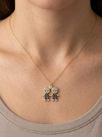 Gargantilla de oro 14k diseño niños mod 5216 - 45 cm