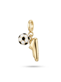 Dije de oro 14k diseño tenis con balón Mod. LM5388 - 2.5 cm c\reaza