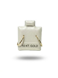 Arracadas de oro 10k lisas ultraligeras  Mod LM5366 - 1.2 cm