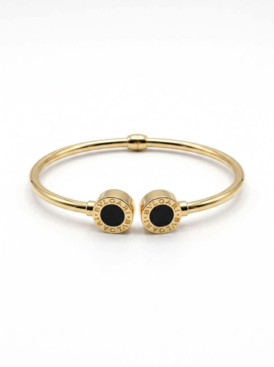 Brazalete 14k tipo diseñador mod 5719 - 18 cm