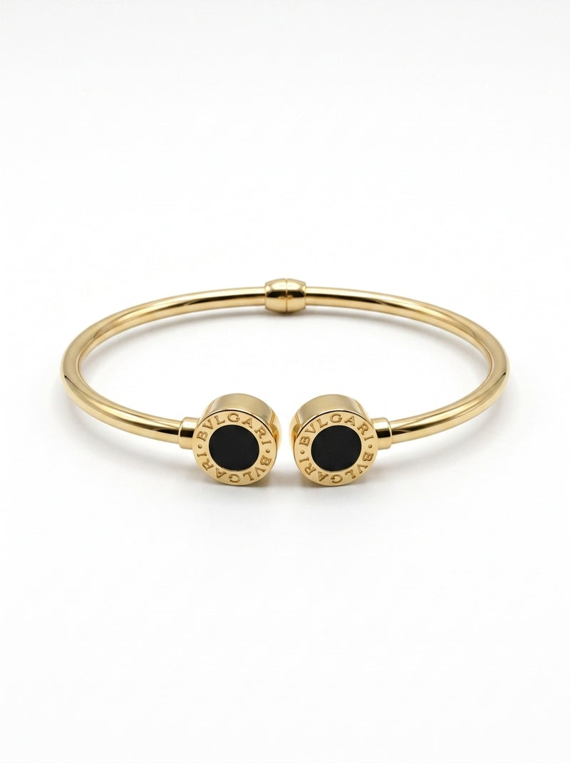 Brazalete 14k tipo diseñador mod 5719 - 18 cm
