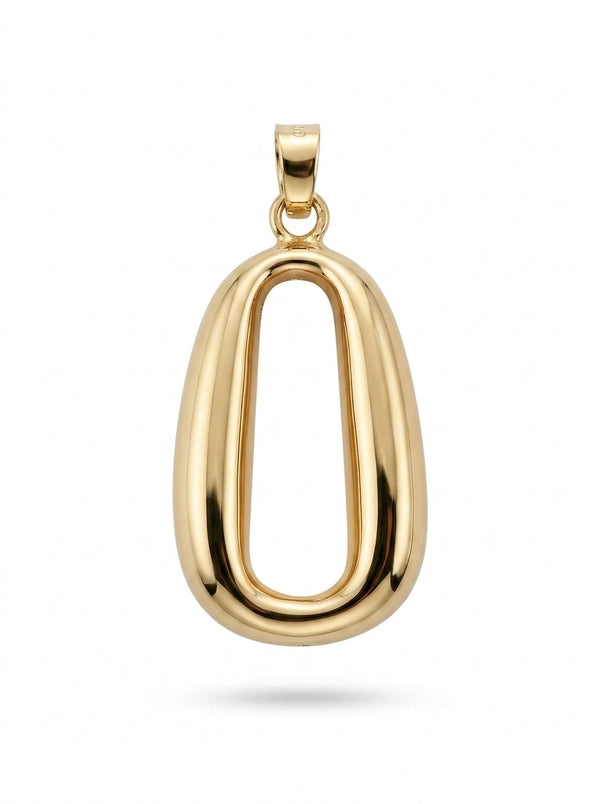 Dije minimalista de oro 14k