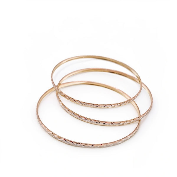 Fin de semana de oro florentino 14k Mod. 141887 - 18 cm x 3mm