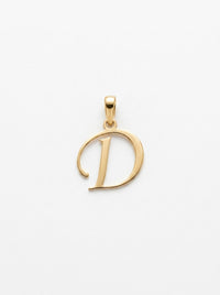 Dije de oro 14k inicial letra D Mod 5959