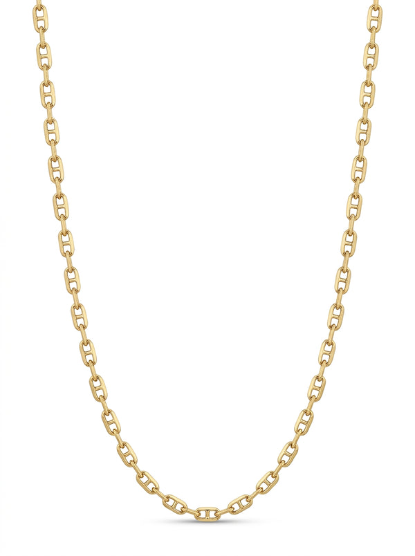Cadenas de oro 14k tejido ancla hueca Mod 5944 - 3 mm