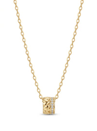 Gargantilla de oro 14k tipo diseñador Mod 5686 - 45 cm