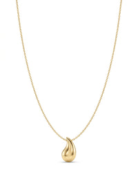 Gargantilla de oro 14k diseño gota tipo diseñador Mod 5846 - 45 cm