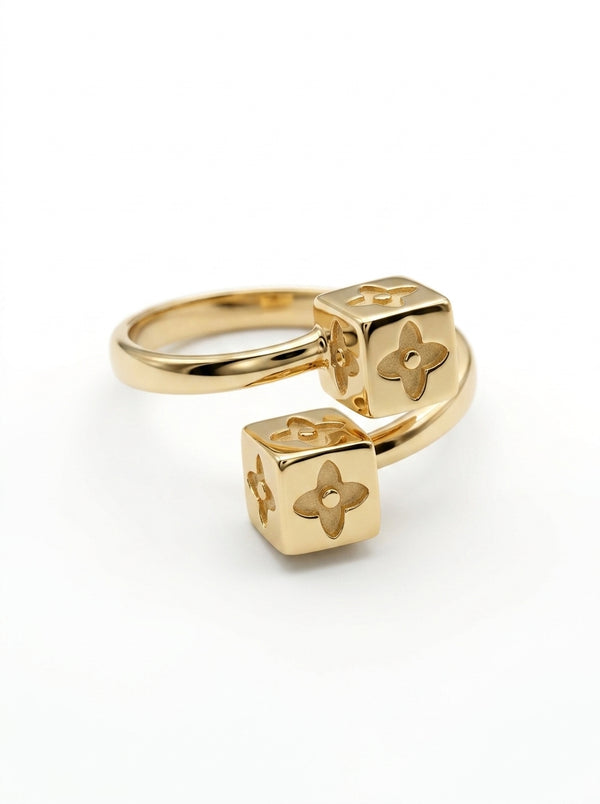 Anillo de oro 14k tipo diseñador Mod 5765