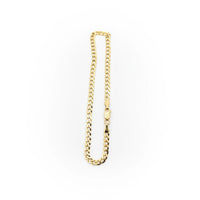 Pulsera cubana de oro 14k 21 cm x 3mm Mod. 14219701