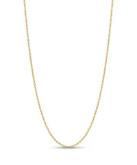 Cadena de oro 10k tejido Rolo 55 cm x 1 mm