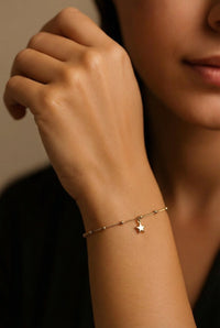 Pulsera Viviana con estrella de oro 14k Mod. 670618