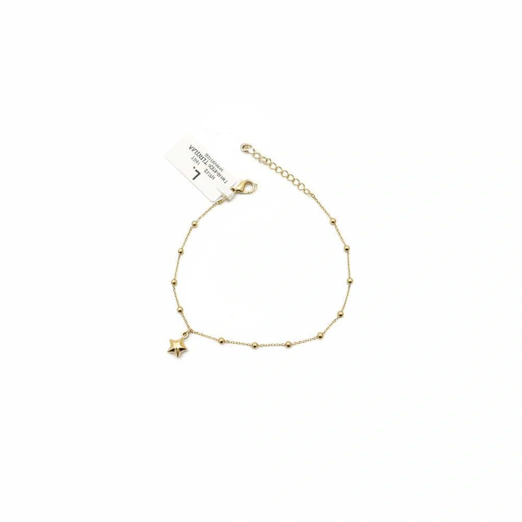 Pulsera Viviana con estrella de oro 14k Mod. 670618