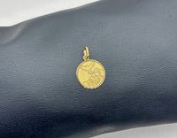 Medalla de Bautizo de oro 14k