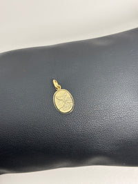 Medalla de Bautizo Pequeña de oro 14k