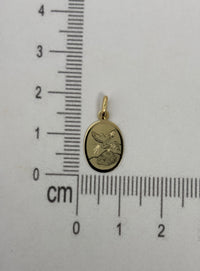 Medalla de Bautizo Pequeña de oro 14k