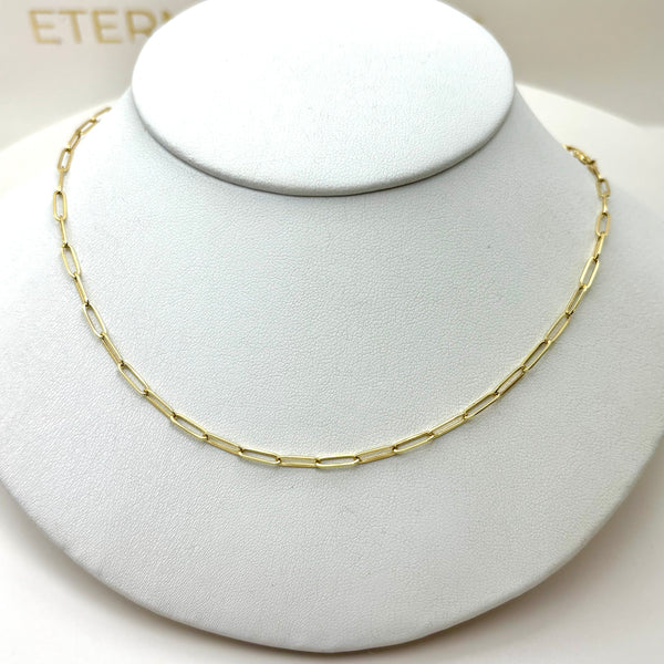 Cadena clip de 60 cm de oro 14k mod. 3430