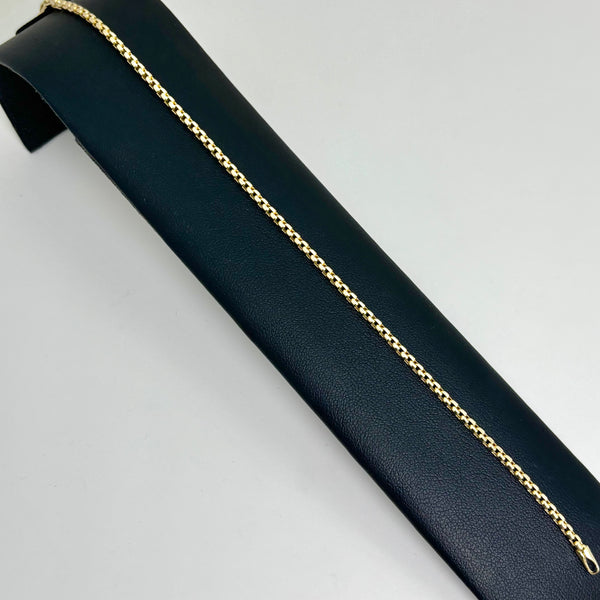 Pulsera tejido militar  de oro 14k Mod. 3120
