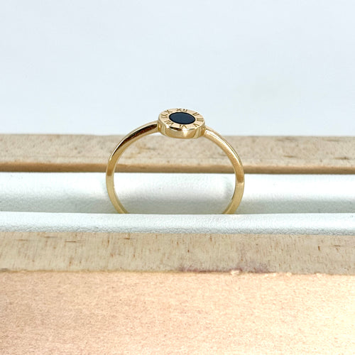 Anillo de diseñador de oro 14k Mod 1570